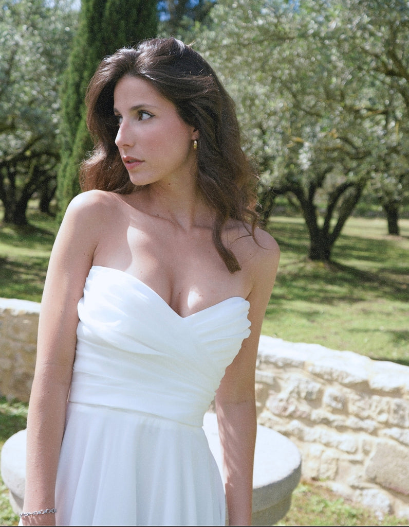 La robe de mariée Anaé - elleanor de provence, garde robe made in france