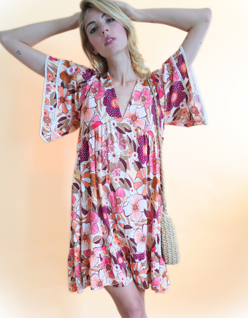 La robe Porquerolles - En stock - elleanor de provence, garde robe made in france