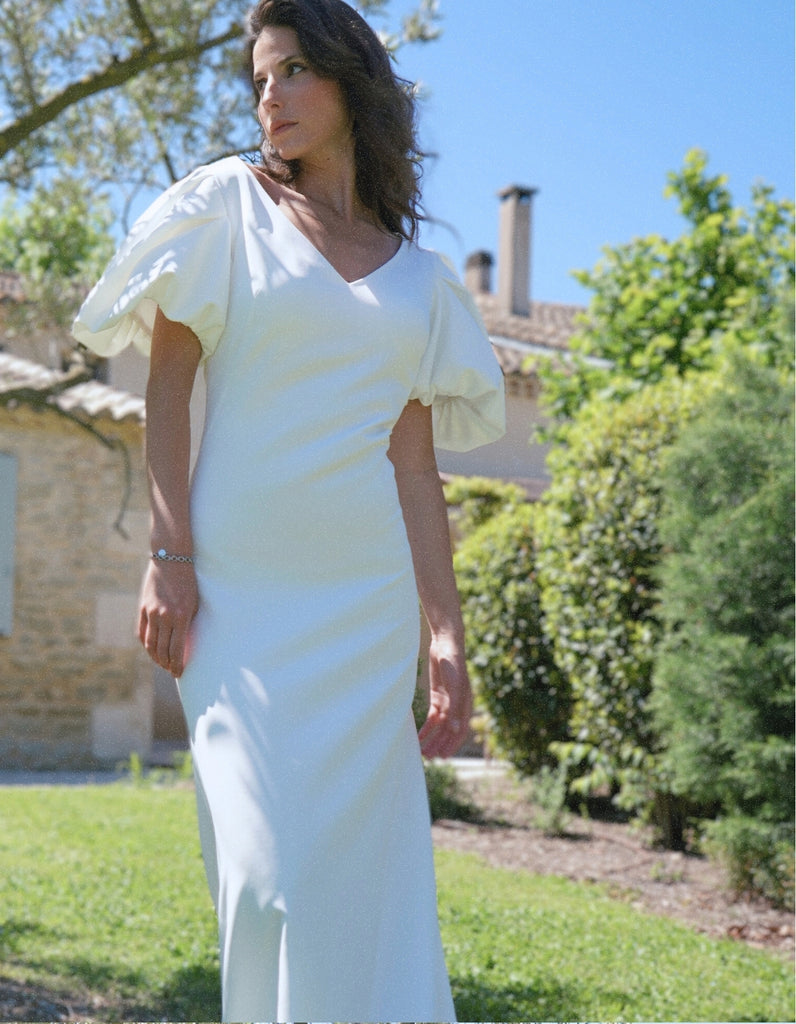 La robe de mariée Lyra - elleanor de provence, garde robe made in france