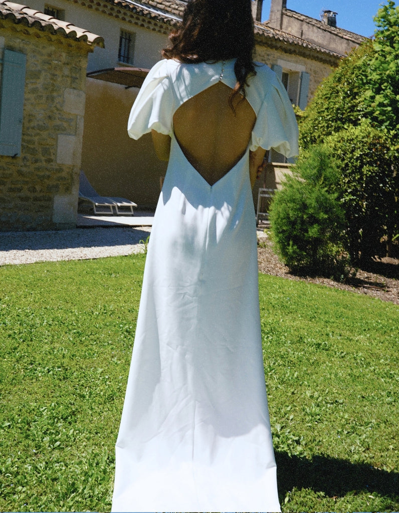 La robe de mariée Lyra - elleanor de provence, garde robe made in france