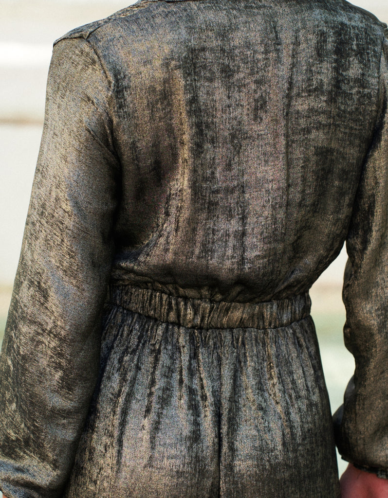 La Robe Victoire Or Personnalisable - elleanor de provence, garde robe made in france