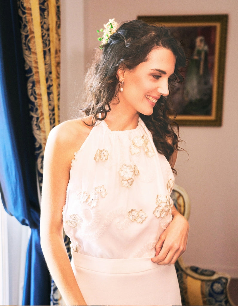 La jupe Faustine - elleanor de provence, garde robe made in france