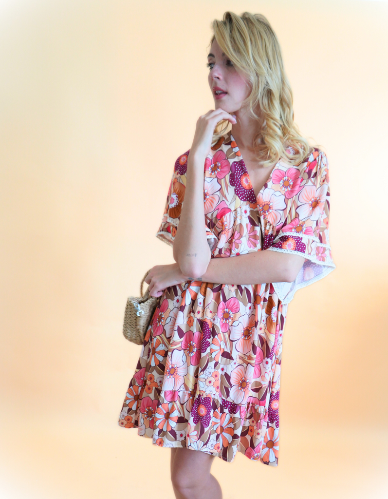 La robe Porquerolles - En stock - elleanor de provence, garde robe made in france