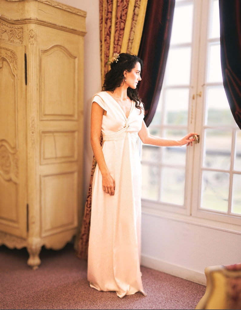 La robe Juliette - elleanor de provence, garde robe made in france