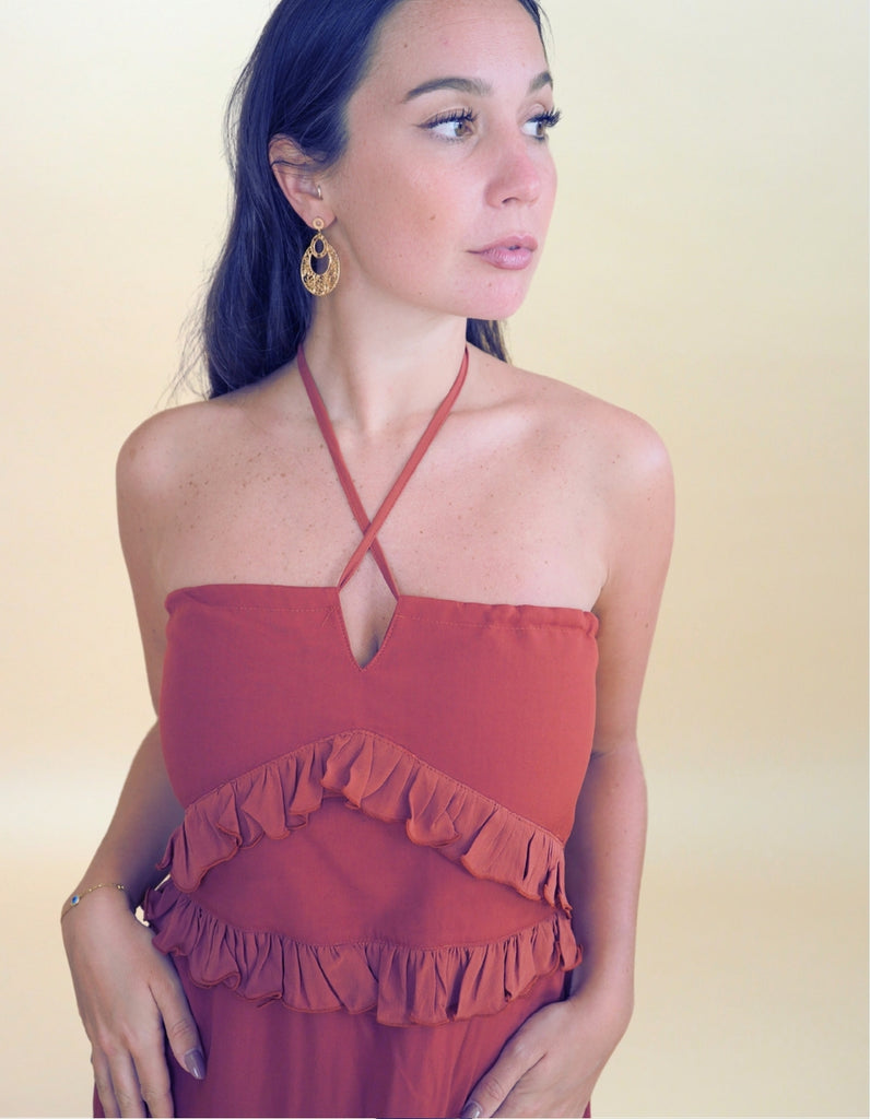 La robe Margaux- En stock - elleanor de provence, garde robe made in france