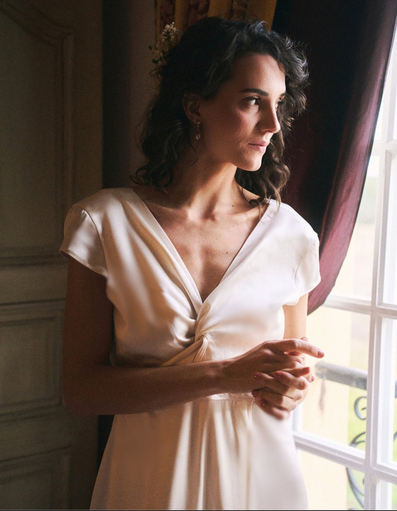 La robe Juliette - elleanor de provence, garde robe made in france