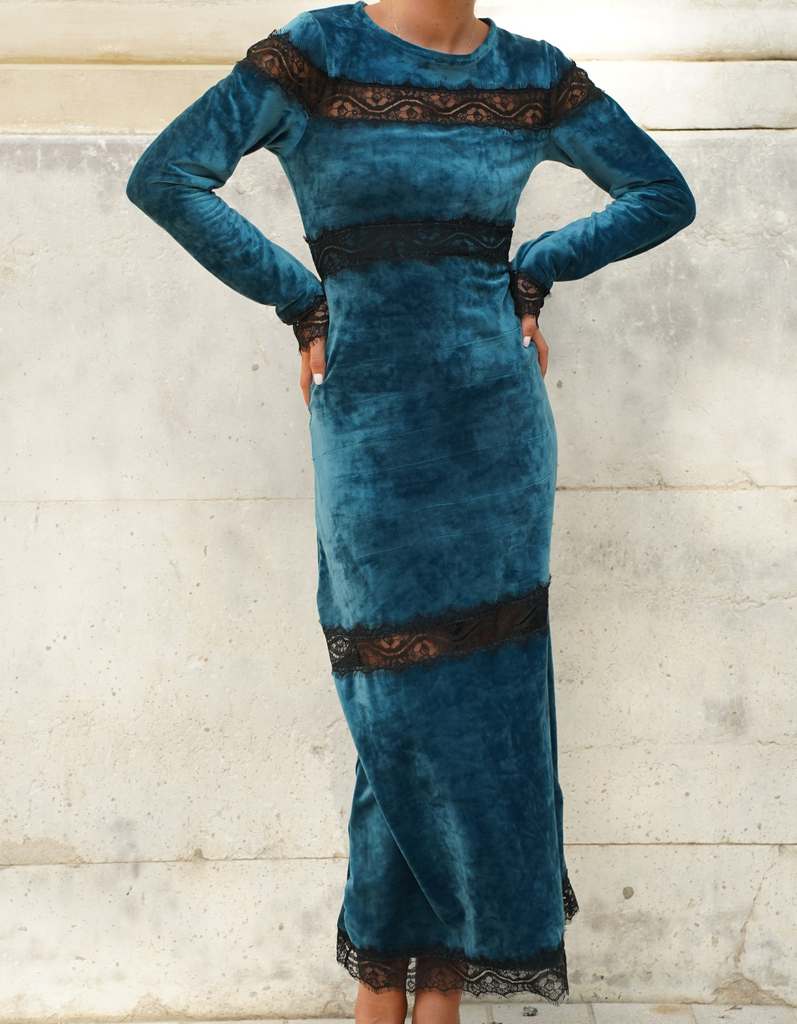 La Robe Gisele - Personnalisable - elleanor de provence, garde robe made in france