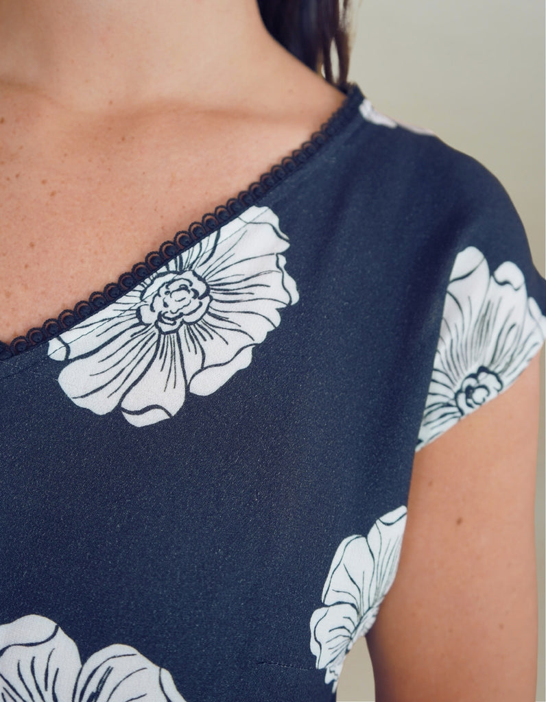 La robe Nais - elleanor de provence, garde robe made in france