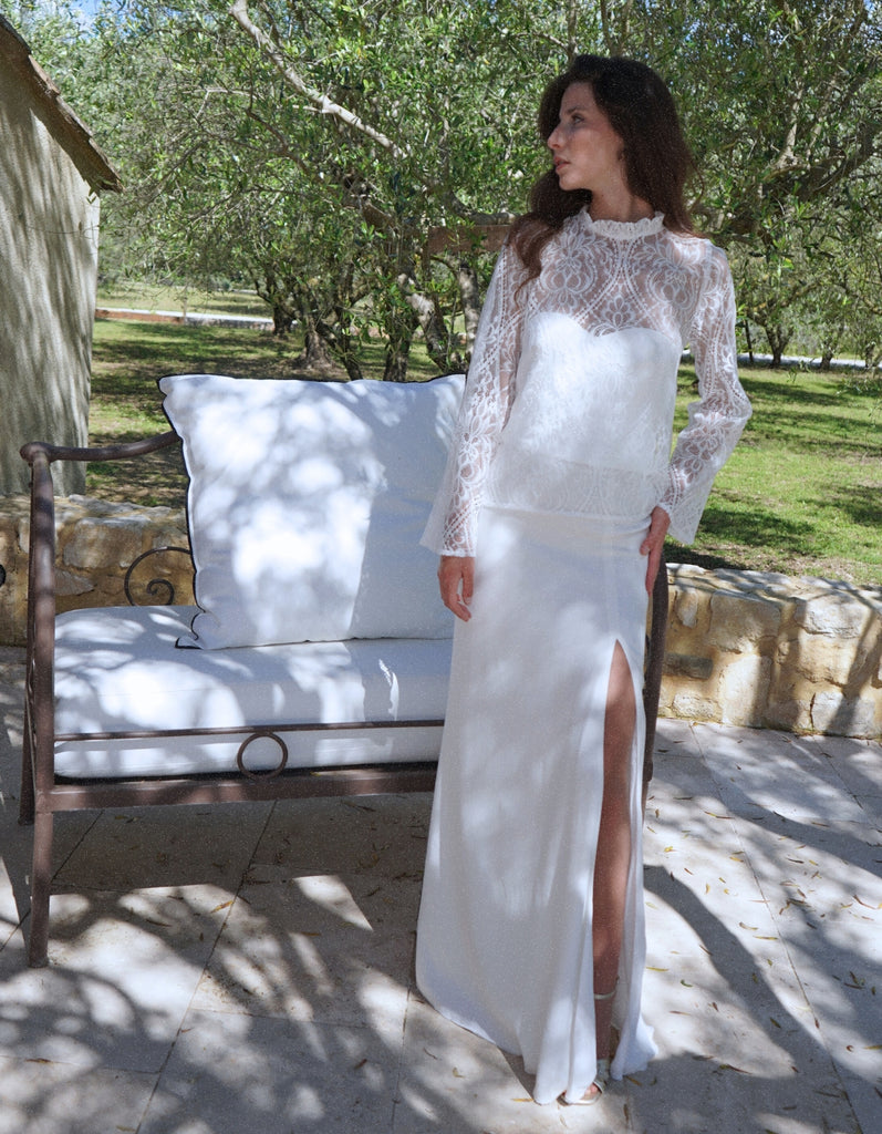 La Blouse Alma - elleanor de provence, garde robe made in france