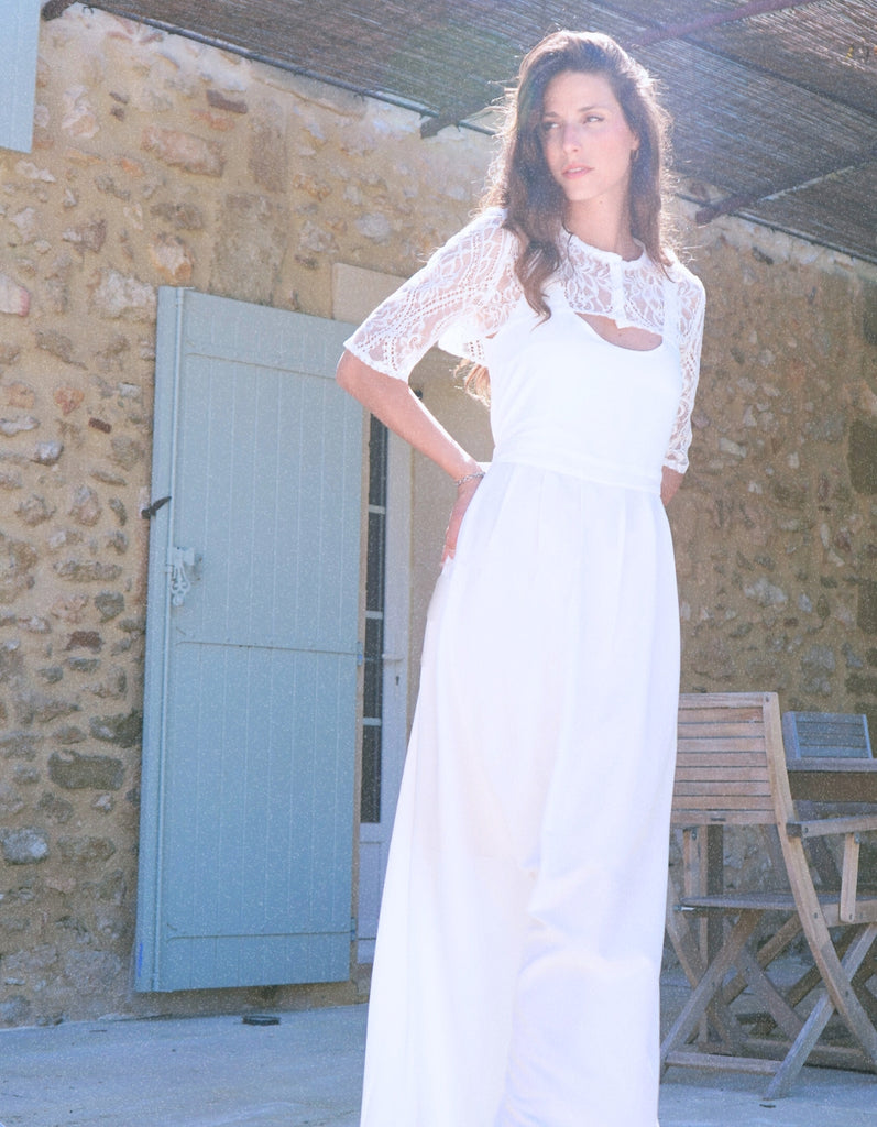 La robe Isaé - elleanor de provence, garde robe made in france