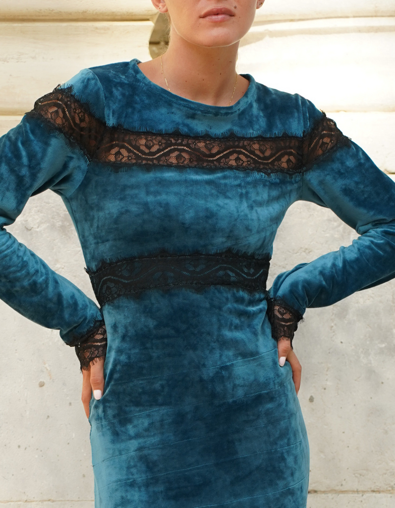 La Robe Gisele - Personnalisable - elleanor de provence, garde robe made in france