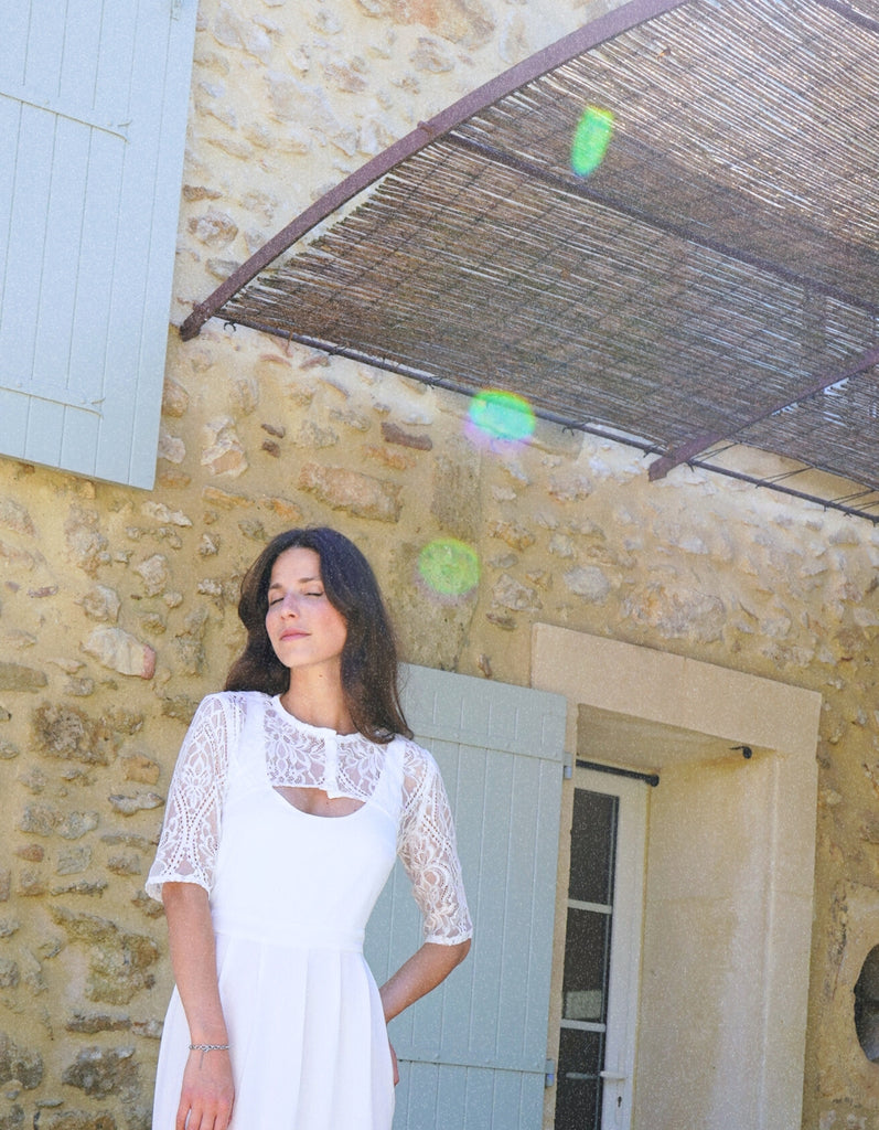 La robe Isaé - elleanor de provence, garde robe made in france