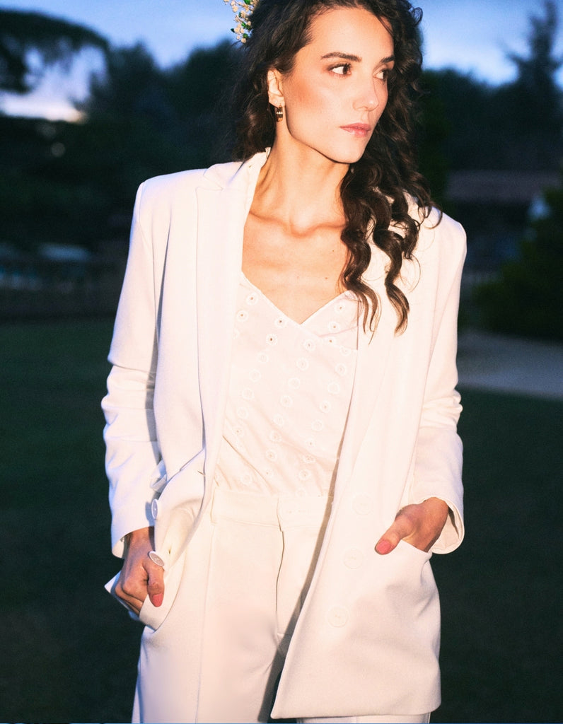 La Veste Tailleur Paola qui met tout le monde d’accord. - elleanor de provence, garde robe made in france