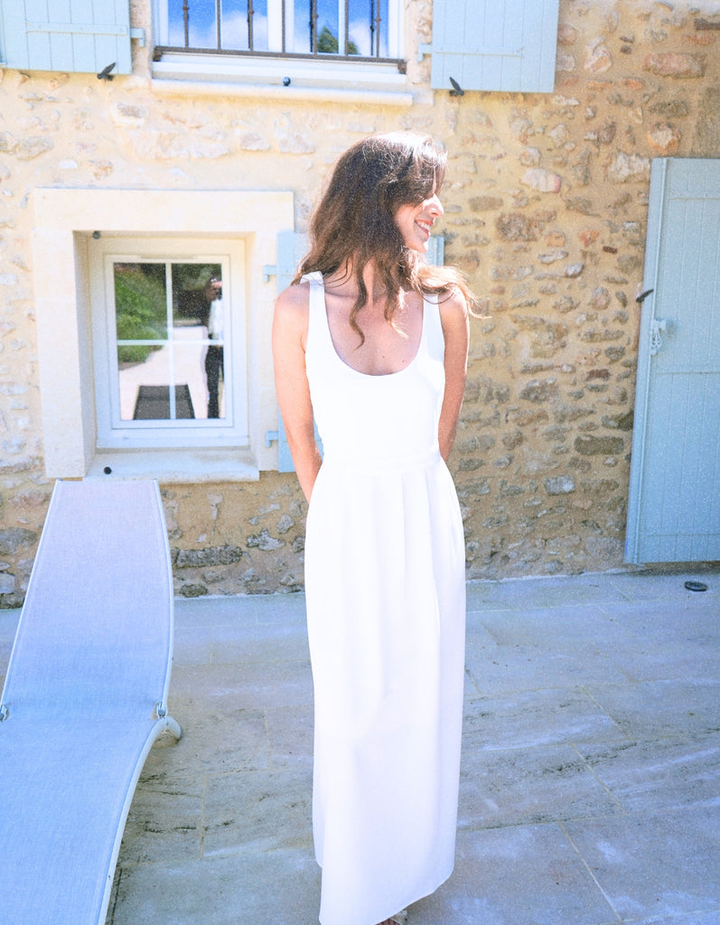 La robe Isaé - elleanor de provence, garde robe made in france