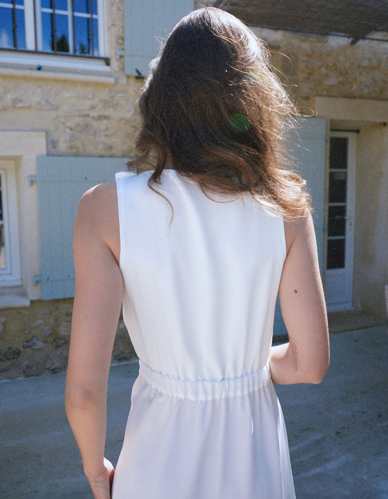 La robe Isaé - elleanor de provence, garde robe made in france