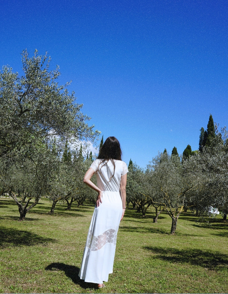 Robe Faustine - elleanor de provence, garde robe made in france