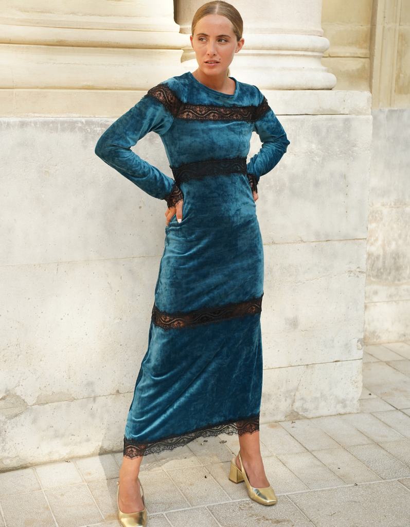 La Robe Gisele - Personnalisable - elleanor de provence, garde robe made in france