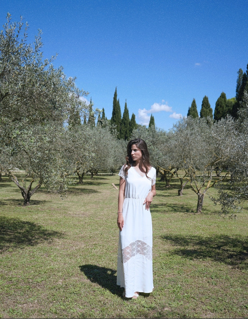 Robe Faustine - elleanor de provence, garde robe made in france