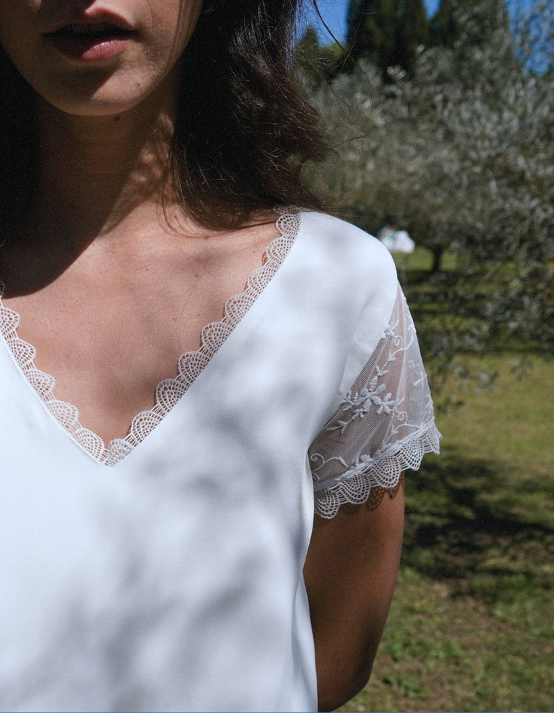 Robe Faustine - elleanor de provence, garde robe made in france