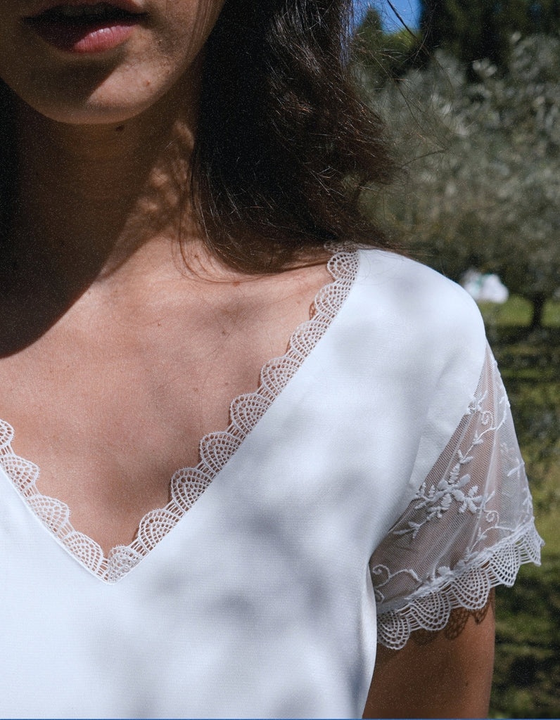 Robe Faustine - elleanor de provence, garde robe made in france