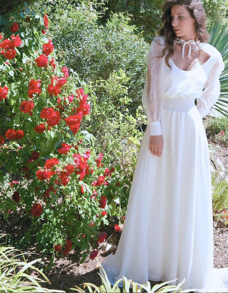 La robe de mariée Estelle - elleanor de provence, garde robe made in france