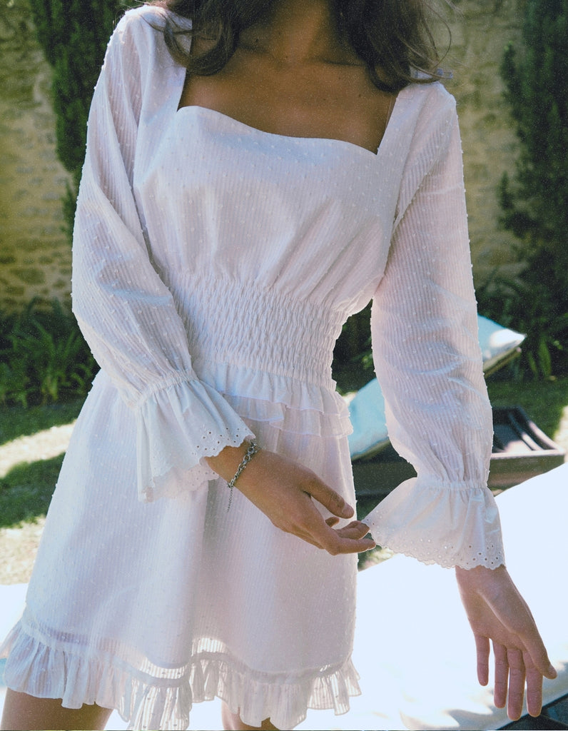 La robe Elina - elleanor de provence, garde robe made in france