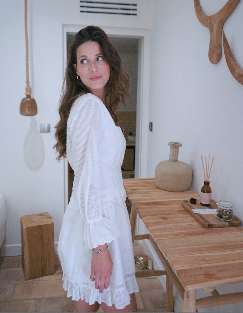 La robe Elina - elleanor de provence, garde robe made in france