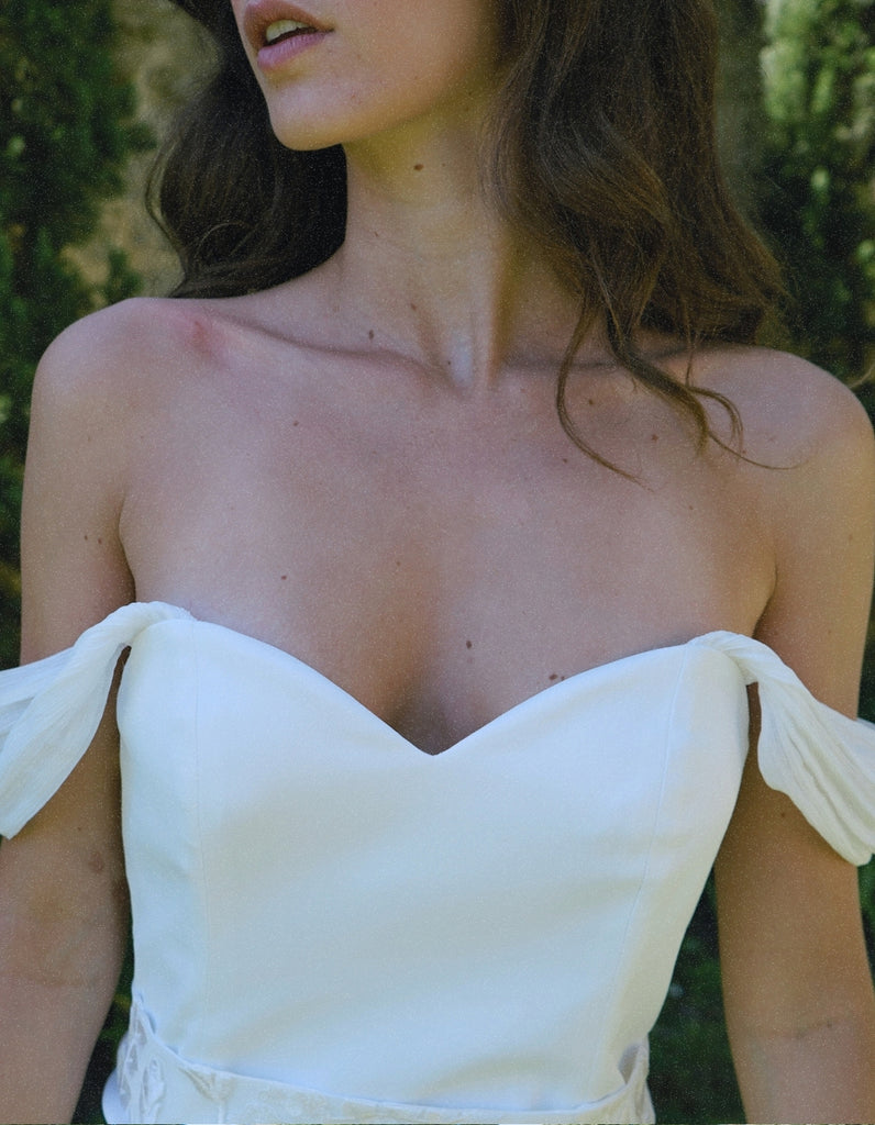 La robe de mariée Natassia - elleanor de provence, garde robe made in france