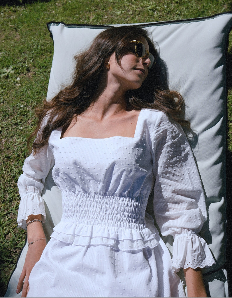 La robe Elina - elleanor de provence, garde robe made in france