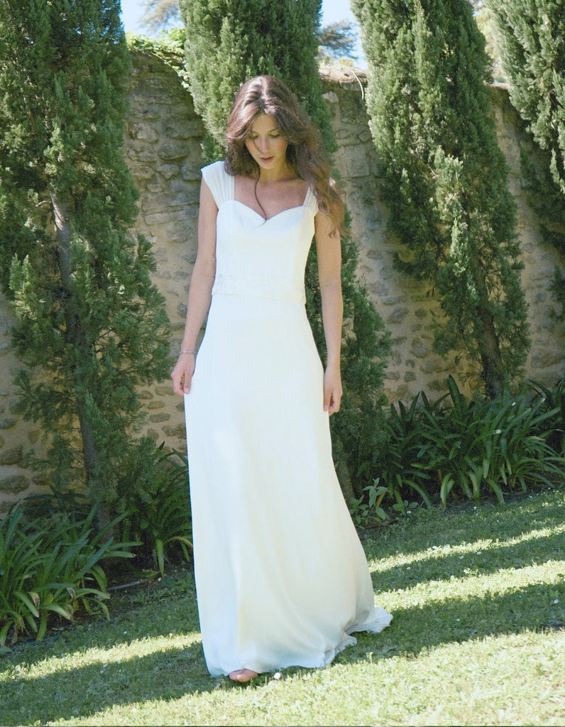 La robe de mariée Natassia - elleanor de provence, garde robe made in france