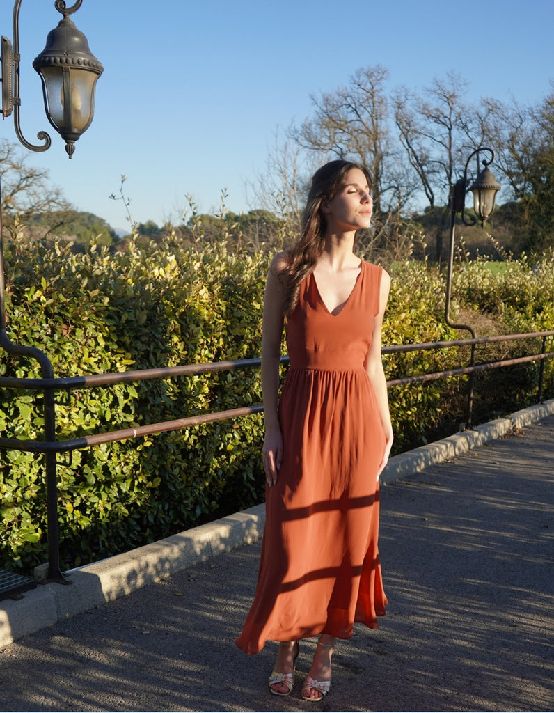 La robe Enea - Personnalisable - elleanor de provence, garde robe made in france