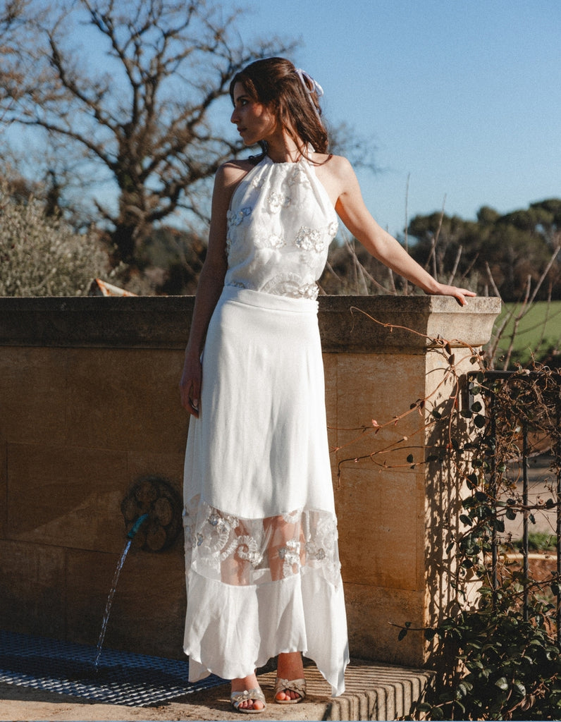 La jupe Faustine - elleanor de provence, garde robe made in france