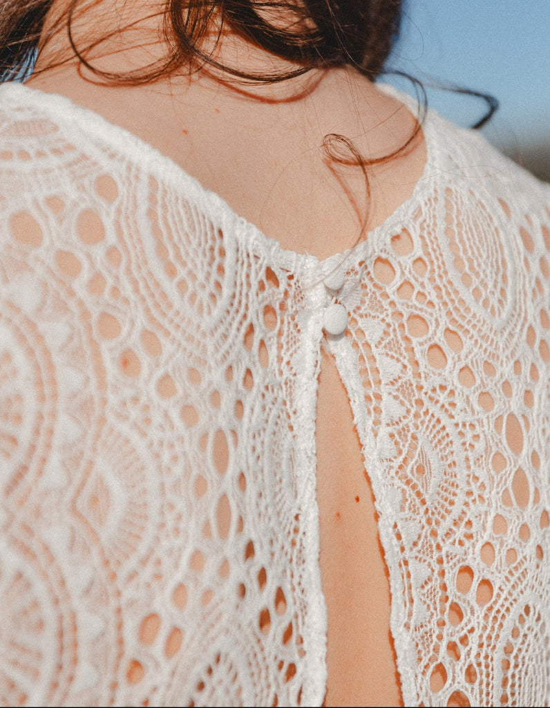 La Blouse en dentelles Emilia - elleanor de provence, garde robe made in france