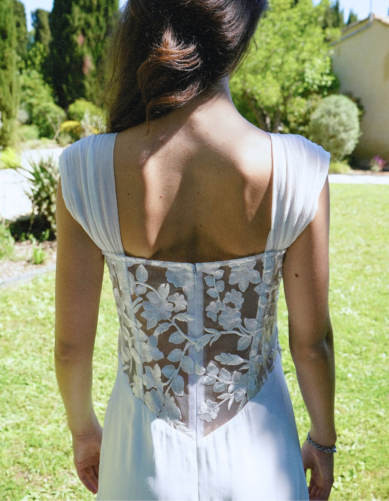 La robe de mariée Natassia - elleanor de provence, garde robe made in france