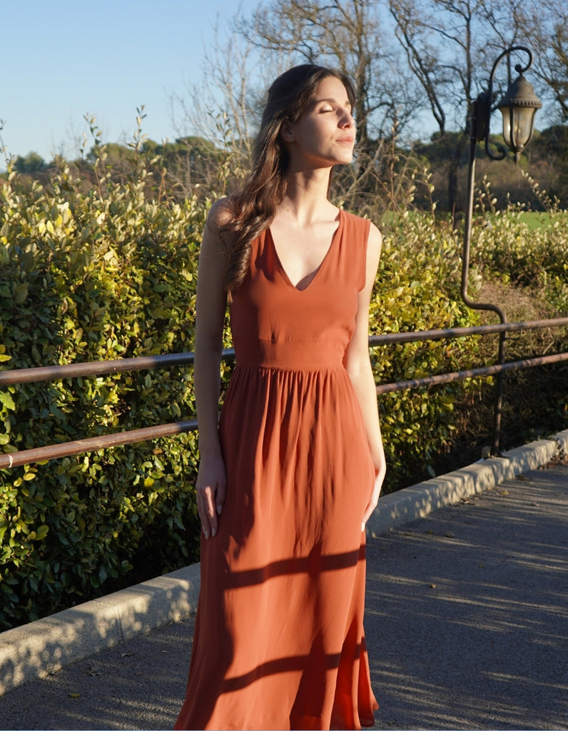 La robe Enea - Personnalisable - elleanor de provence, garde robe made in france