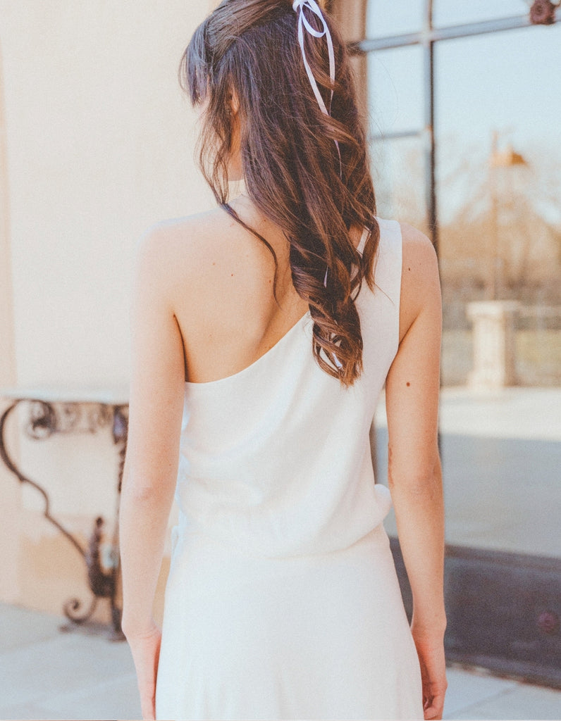 Le Haut Emilia Drapé - elleanor de provence, garde robe made in france