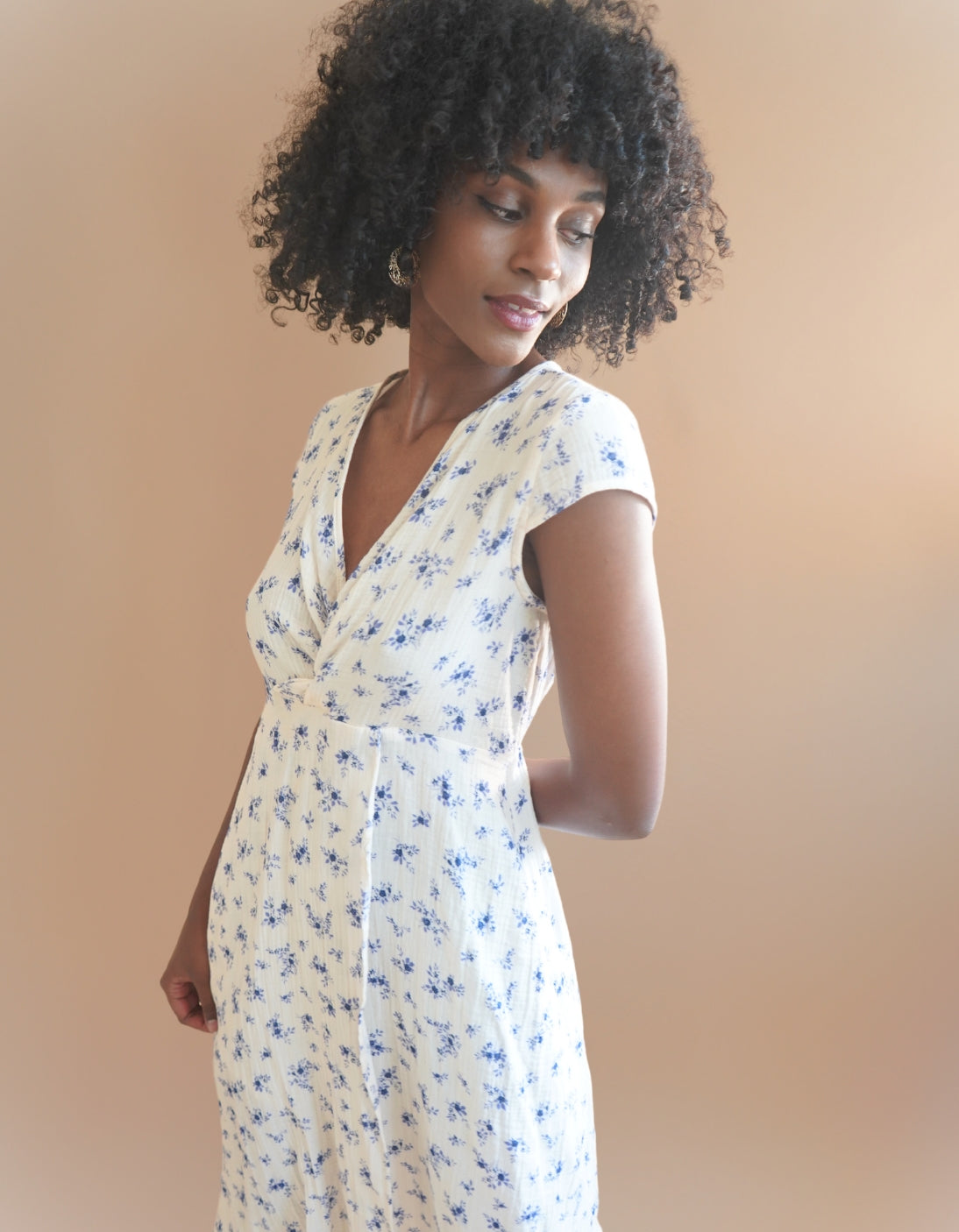 Robe bleu lavande sale