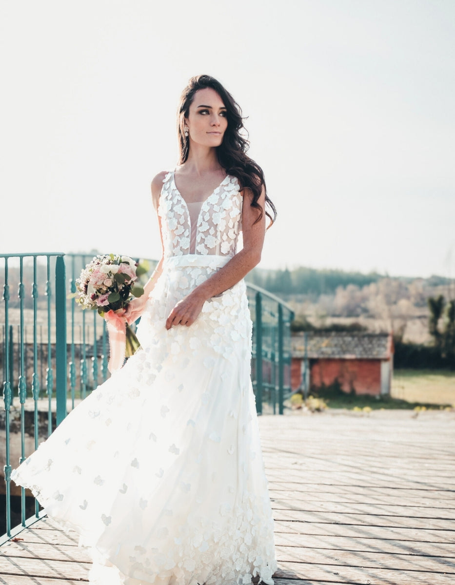 La robe de mariée Jeanne – Elleanor de Provence