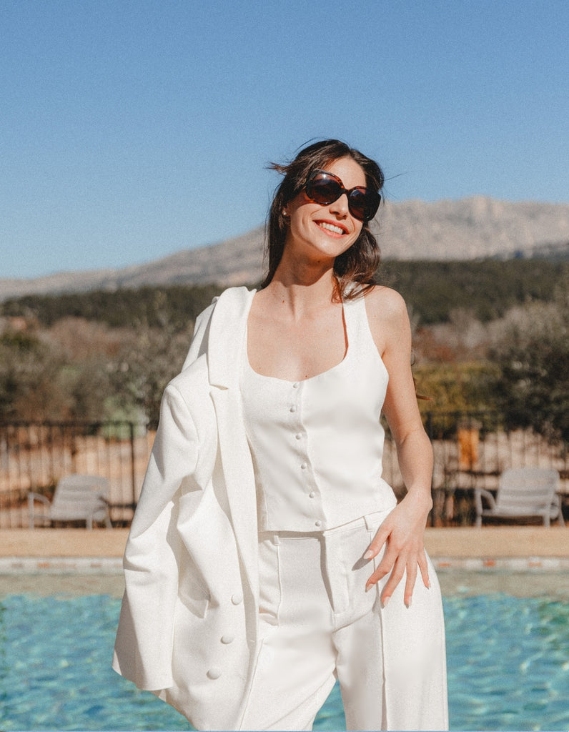 Le veston Adeli - elleanor de provence, garde robe made in france