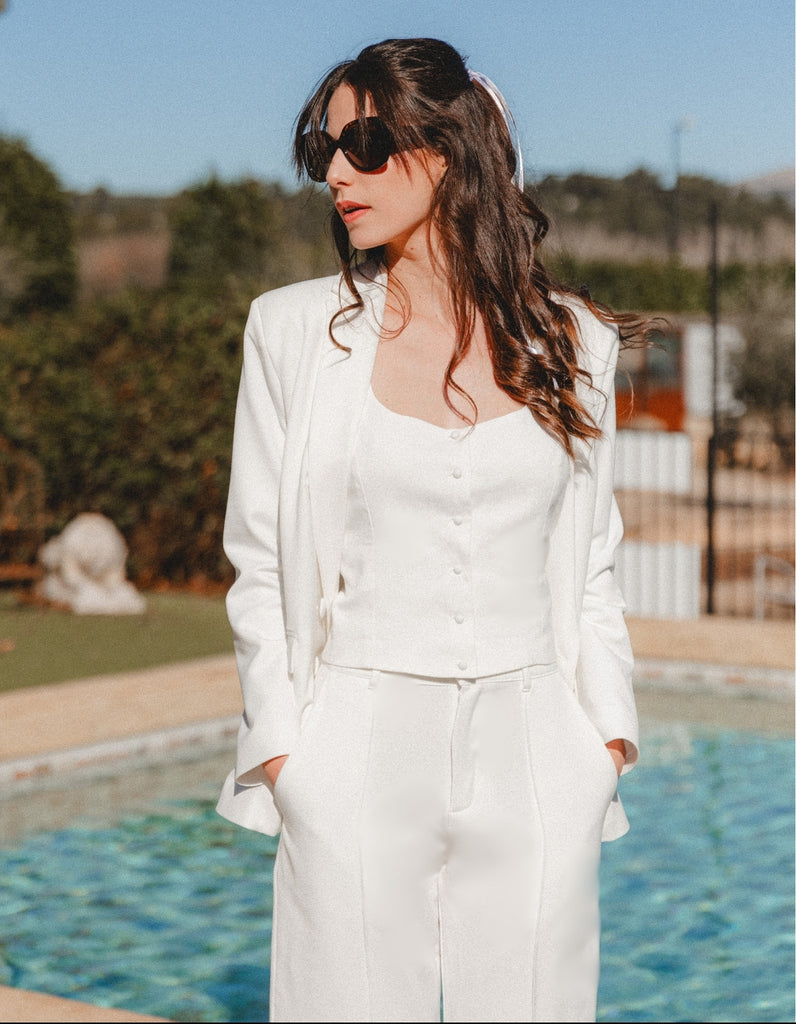 Le veston Adeli - elleanor de provence, garde robe made in france