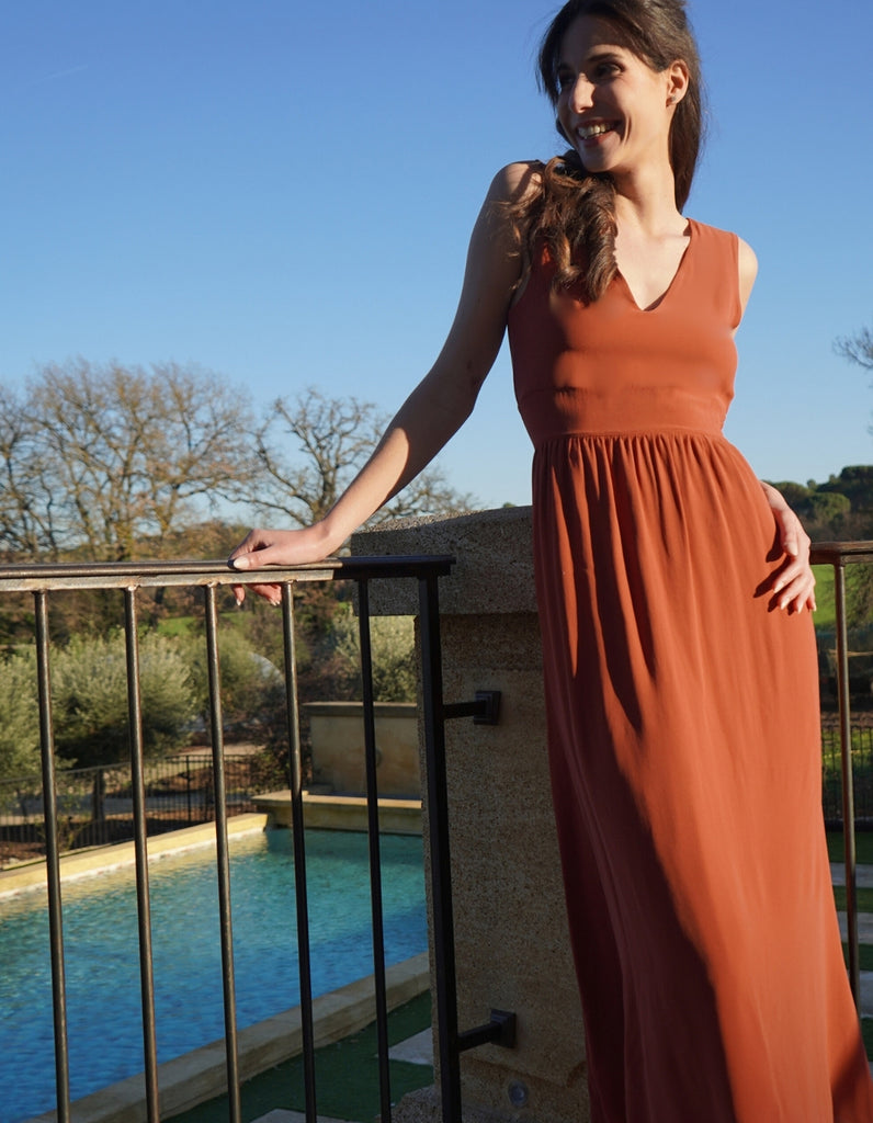 La robe Enea - Personnalisable - elleanor de provence, garde robe made in france