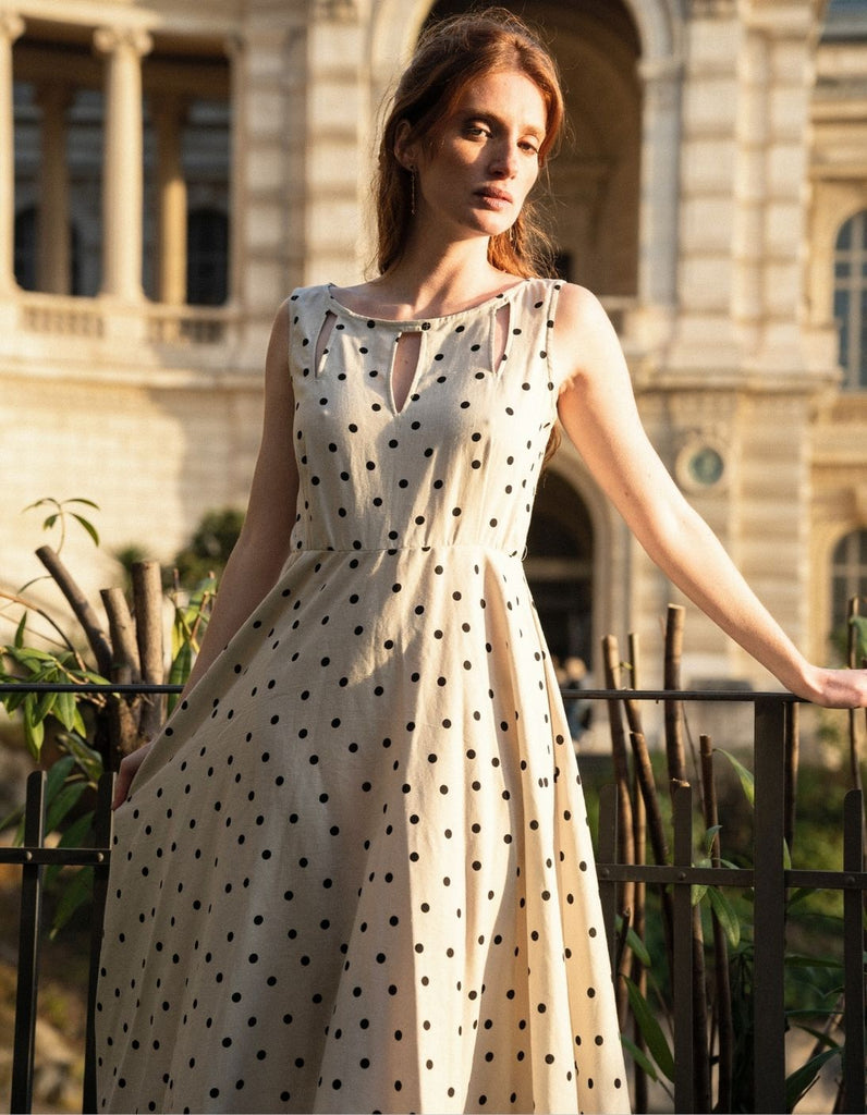 La robe Cathie - elleanor de provence, garde robe made in france