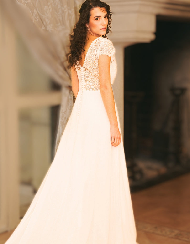 La robe Lucia - elleanor de provence, garde robe made in france