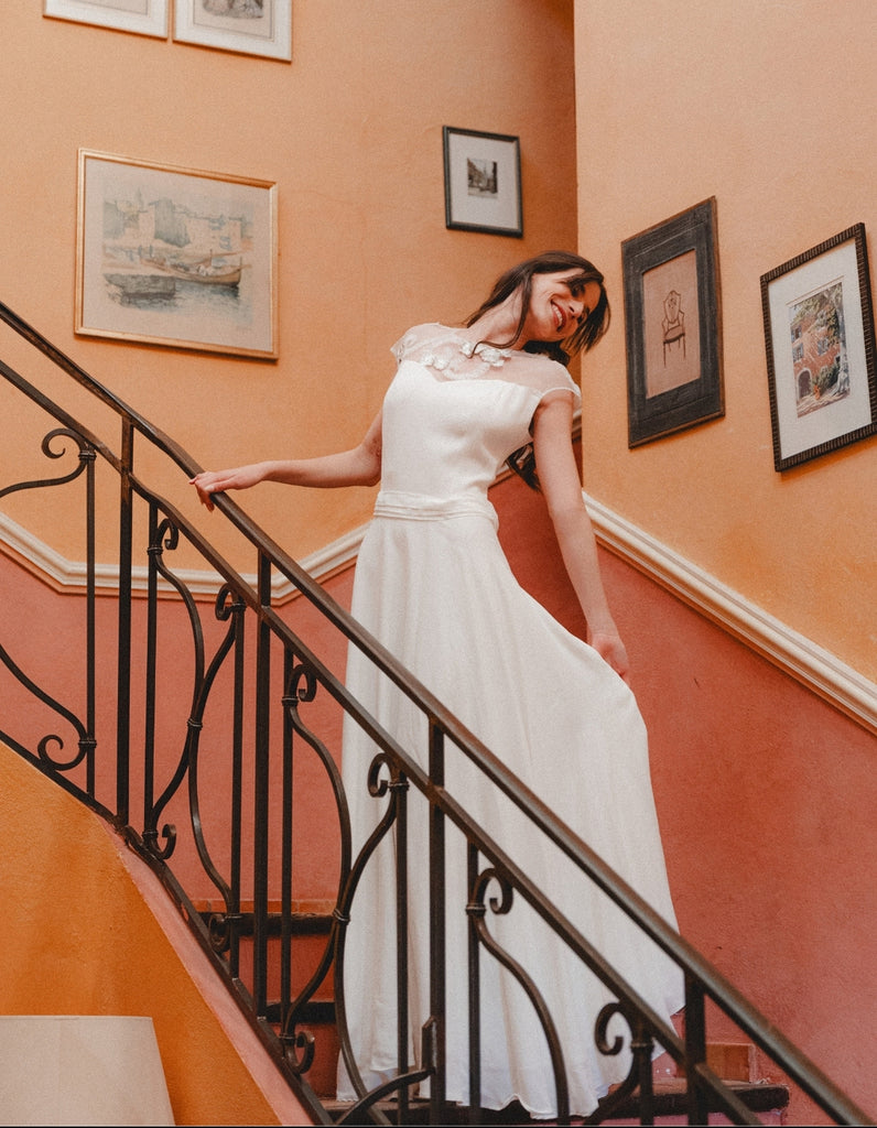 La robe Claodia - elleanor de provence, garde robe made in france