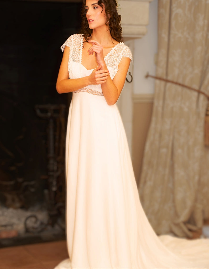 La robe Lucia - elleanor de provence, garde robe made in france