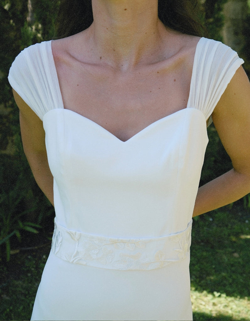 La robe de mariée Natassia - elleanor de provence, garde robe made in france