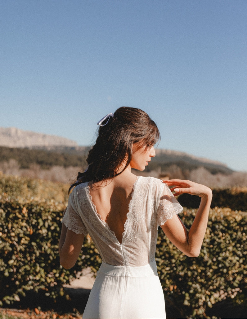 La robe Sophia - elleanor de provence, garde robe made in france