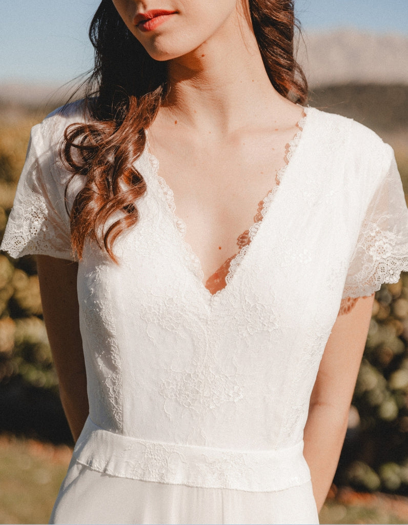 La robe Sophia - elleanor de provence, garde robe made in france