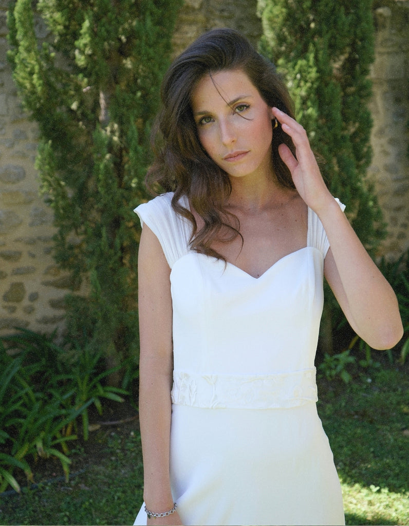 La robe de mariée Natassia - elleanor de provence, garde robe made in france