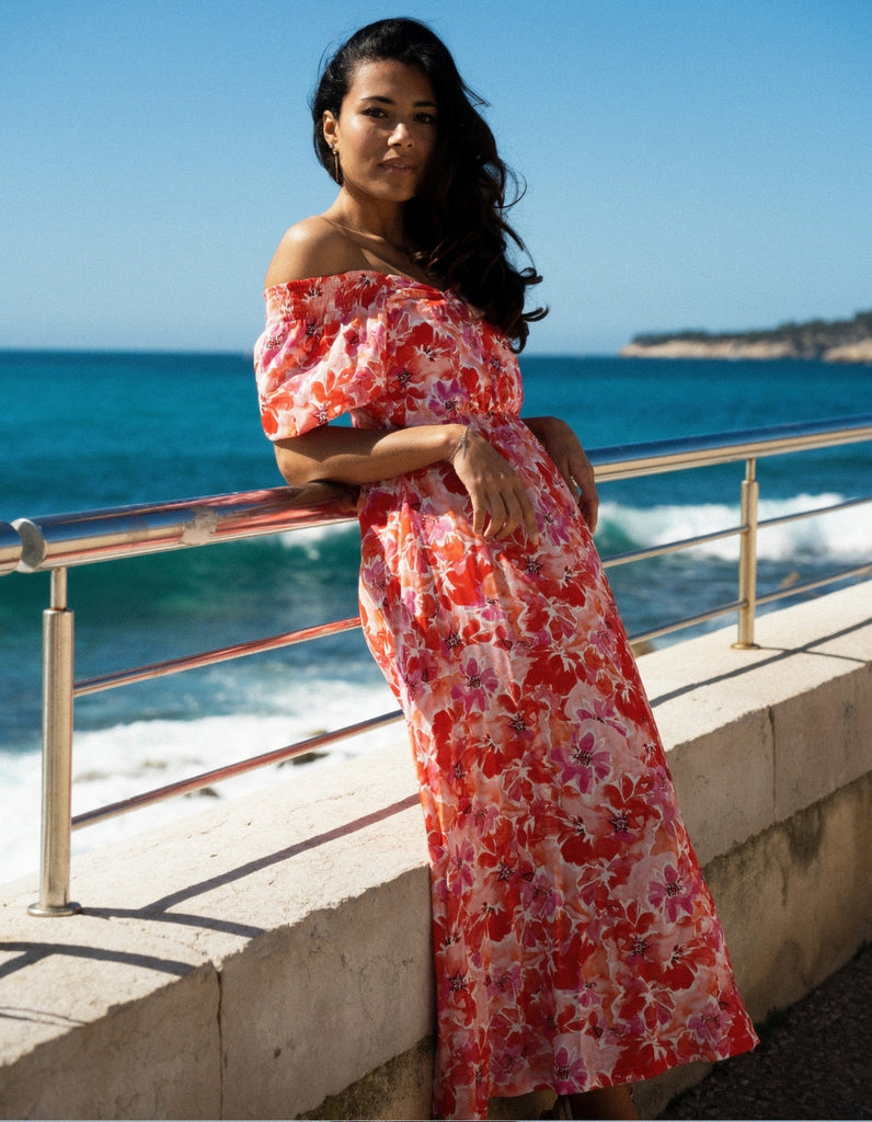 La robe Honorina - elleanor de provence, garde robe made in france